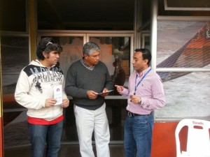Dirigentes ANFDGAC Iquique con Presidente Reg. ANEF